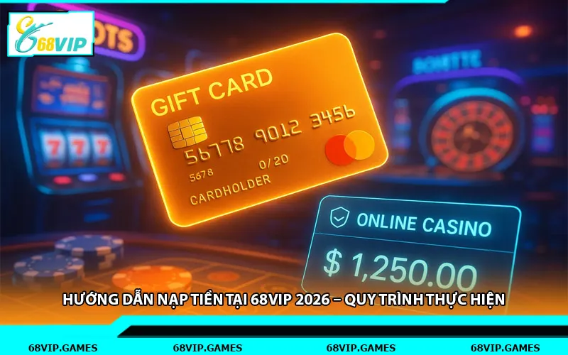 Hướng Dẫn Nạp Tiền Tại 68vip 2026 – Quy Trình Thực Hiện